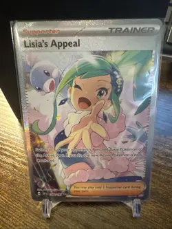 Lisia's Appeal 246/191 Special Illustration Rare Sv08: Surging Sparks Pokemon NM - Image 1