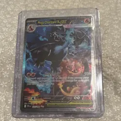 Pokemon Mega Charizard X EX 125/094 Holo Special Illustration Rare 360 HP - Image 3