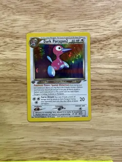 Dark Porygon2 8/105 Neo Destiny Holo Rare 1st Edition Holo Vintage Pokemon TCG - Image 1