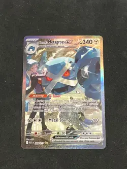 Steven’s Metagross Ex 289/217 Ascended Heroes SIR NM Pokemon - Image 1