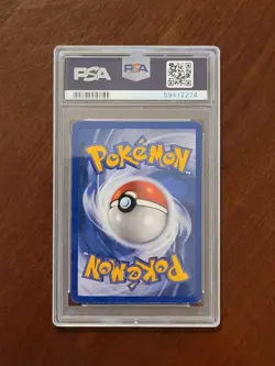 1999 Pokemon Fossil Holo Raichu 14/62 Holo Rare PSA 4 - Image 3
