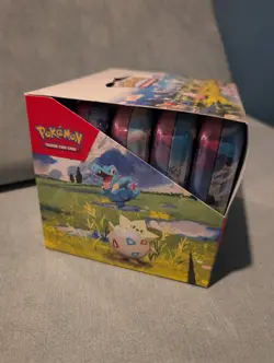 Pokemon Ascended Heroes Mini Tin Display 10 OPENED Booster Tins ONLY + Display - Image 2