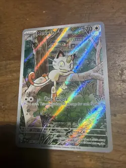 Pokemon TCG - Meowth 106/094 - Full Art Phantasmal Flames - Image 1