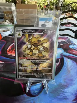 Sealed Alakazam FA 009 Pokemon TCG Black Star Promo Mega Evolution Full Art NM - Image 1