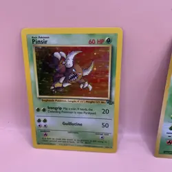 Pokemon Japanese/Anerican Lot Pinsir 9/64 & Japanese #127 Holo - Image 2