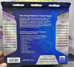 Pokemon GO TCG V Battle Deck MEWTWO vs. MELMETAL • Factory Sealed - Image 2