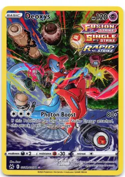 Deoxys GG12/GG70 Holo Crown Zenith Galarian Gallery - Image 1