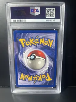 1st Edition Jungle POKE BALL #64 Pokemon 1999 WOTC PSA 7 - Image 3