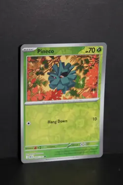 Pineco Pokemon SV10 Destined Rivals Reverse Holo 004/182 TCG Scarlet Violet - Image 3