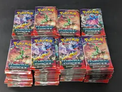 Lot (180) Pokemon Scarlet & Violet SV05 Temporal Forces Booster Packs Sealed - Image 2
