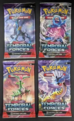Lot (180) Pokemon Scarlet & Violet SV05 Temporal Forces Booster Packs Sealed - Image 3