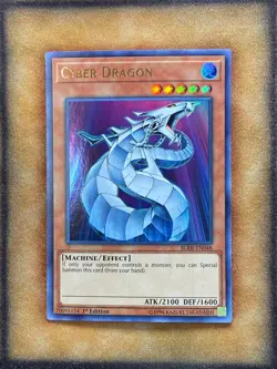 Yugioh Cyber Dragon BLRR-EN048 Ultra Rare 1st Ed NM - Image 1