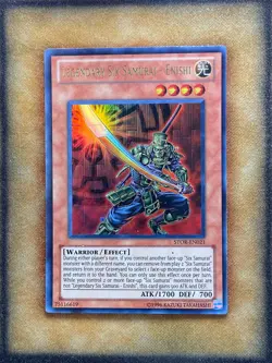 Yugioh Legendary Six Samurai - Enishi STOR-EN021 Ultra Rare NM - Image 1