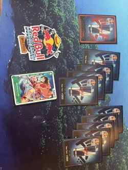 Red Bull X One Piece Card Game Double Don!! Monkey D Luffy Promo + Foil Don Set - Image 1