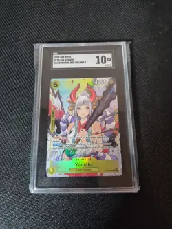 One Piece SGC Gem Mint 10 Yamato ST13-016 Volume 2 Illustration Box Promo - Image 1