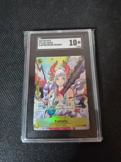 One Piece SGC Gem Mint 10 Yamato ST13-016 Volume 2 Illustration Box Promo - Image 2