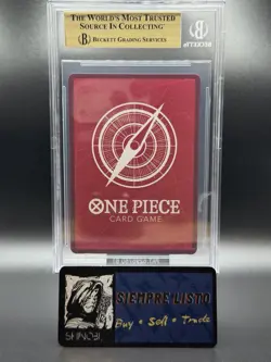 2026 One Piece Zoro OP12-020 Serial Winner Prize BGS 10 Pristine 2504/2700 - Image 2