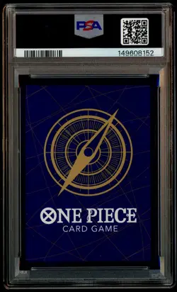 2025 One Piece OP11 EN Manga Alternate Art #118 Monkey D. Luffy PSA 10 GEM MINT - Image 3