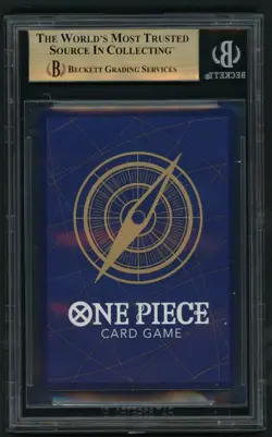 BGS 9.5 One Piece TCG EXCLUSIVE Asia Mini Tin Vol 2 Nami Promo Foil P-112 - Image 2