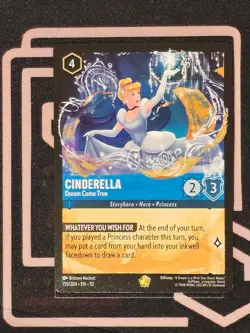 Disney Lorcana Cinderella Dream Come True Legendary 155/204 - Non Foil - Image 1