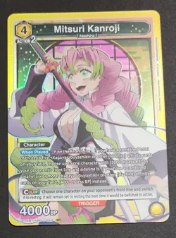 Union Arena Demon Slayer Mitsuri Kanroji SR UE05BT Foil NM Free Shipping - Image 1