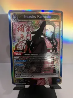 Union Arena Demon Slayer Vol 2 Nezuko Kamado UEX05BT/KMY-3-021 Super Rare SR NM - Image 1