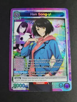 Han Song-yi 003 SR Super Rare Union Arena Solo Leveling - Image 1
