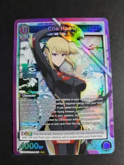 Cha Hae-in 011 SR Super Rare Union Arena Solo Leveling - Image 1