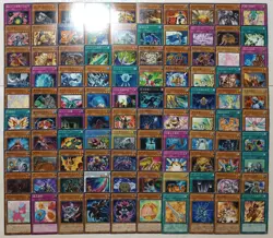 Lot of 100 Japanese Yu-Gi-Oh! Card Set TCG - Image 1
