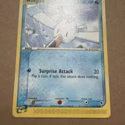 Wingull 77/109 Ruby and Sapphire Pokemon Card TCG - Image 3