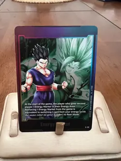Dragon Ball TCG Energy Marker Card E-113 Foil Silver - Image 1