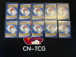 Pokemon Chinese Galarian Moltres 10-Card Set Full Art-NM+-Great Centering&Edge - Image 2