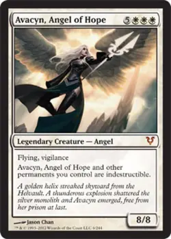 MTG English Avacyn, Angel of Hope NM Normal Avacyn Restored - Image 1