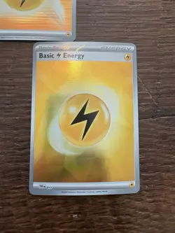 Pokemon TCG 3 Card Lot! Holo Electric Energy Black Bolt NM - Image 4