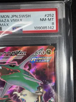 Rayquaz VMAX CSR 252/184 S8b VMAX Climax - PSA 8 Pokemon Card Japanese 2021 - Image 3