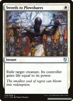 Swords to Plowshares [C17 - 76] - LP [Normal] TCG MTG - Image 1