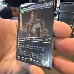 Boromir, Warden of the Tower (Borderless Foil) Lord of the Rings 407 NM - Image 3