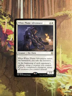 White Plume Adventurer - MTG Commander Legends: Battle For Baldur's Gate NM - Image 1