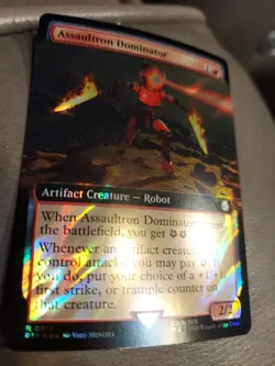 Assaultron Dominator (Extended Art) (Surge Foil) Universes Beyond: Fallout Foil - Image 1