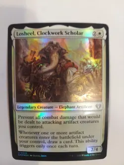 Losheel, Clockwork Scholar Commander Masters Foil - Image 1
