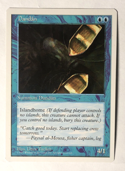 Dandan Core Set 5th Edition 1997 MTG Magic the Gathering NM - Image 1