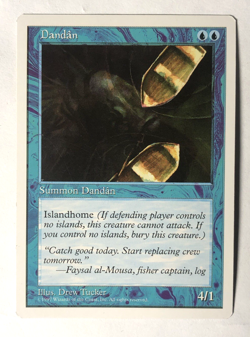 Dandan Core Set 5th Edition 1997 MTG Magic the Gathering NM - Image 3