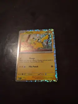 2024 Pikachu McDonalds Holo Promo Pokemon Trading Card #002/015 - Image 1
