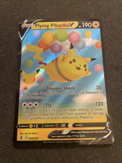 Flying Pikachu V 006/025 Celebrations NM Ultra Rare Pokemon Card - Image 1