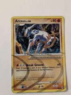 Arceus AR8 MP+ - Pokemon Arceus Holo Rare - Image 1