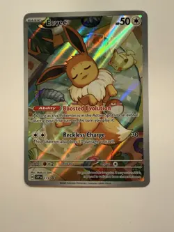 Pokemon TCG Evee 173 Black Star Promo Holo Prismatic Evolutions - Image 1