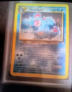 Feraligatr 5/111 GRADED 10 NEAR MINT PGC very rare holo pokemon card. super rare - Image 2