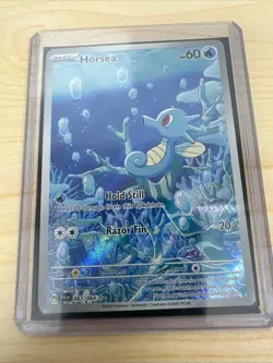Pokemon - Horsea 067/064 Sv: Shrouded Fable Holo - Image 3