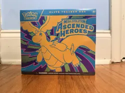 Pokemon TCG Mega Evolution ASCENDED HEROES ETB - BRAND NEW - SLIGHT Seal Tear - Image 1