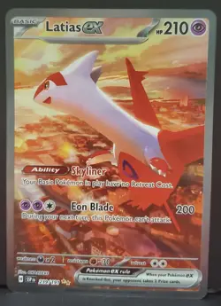 Pokemon Latias EX Full Art Special Illustration Rare Holo 239/191 Sv08 210 HP - Image 1